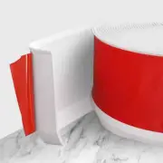 Flexible Baseboard Molding Trim 4 Inch X 40 Feet Self-Adhesive Rubber Wall Base