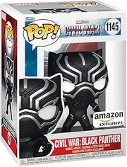 Funko PoP! Captain America Civil War - Black Panther Vinyl Figure, 10 cm Height