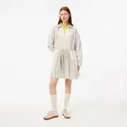 Long-Sleeved Colorblock Dress