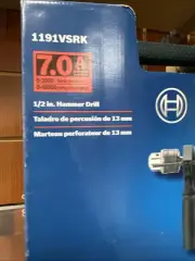 Bosch 1191VSRK 1/2" Corded Hammer Drill - Black/Blue