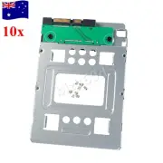 10x 2.5" SSD to 3.5" 654540-001 Converter HDD Tray Caddy Hard Disk Drive Adapter