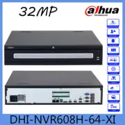 New Dahua NVR608H-64-XI 32MP 64 Channels 2U 8HDDs WizMind Network Video Recorder