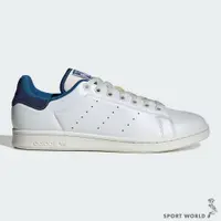 在飛比找蝦皮商城優惠-Adidas 男鞋 休閒鞋 皮革 Stan Smith 白藍