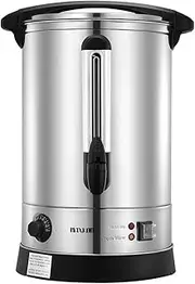 Maxkon 20L Electric Hot Water Urn by Healthy choice | Double Layer | Stainless Steel Body | 2500watt power | Temperature Control | Premium Quality