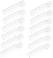 MUSISALY Portable Bottles 50pcs 1ml Empty Glass Bottles Approved for Essential Oils