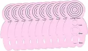 10 Pcs Paper Curling Tool Handmade Craft Tool Set Slotted Quilling Tools Easy to Use for Holiday Cards Greeting Cards