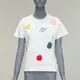 [二手] MIRA MIKATI Rainbow TRibe tufted sheep button side short sleeve tshirt FR34 XS
