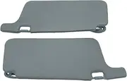 Car Window Shade Sun Visor for Civic 1996 1997 1998 1999 2000 2001 Gray 2 Pieces Left Right Parasol Interior Sun Visor with Mirror