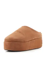 [Balenciaga] Alaska Suede & Faux-Fur Slippers