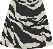 [ONLY] Onlnova Life Vis Chay Skort AOP, Black, L