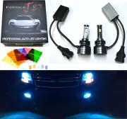LED Kit F15 140W H8 8000K Icy Light Two Bulbs DRL Daytime Cornering Angel Eye