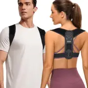 Upper Back Support Brace, Adjustable and Breathable Posture Corrector for Wom...