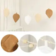 Unique Leaf Cotton Bunting Leaf Flags for Newborn Photography