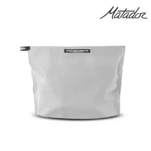 【Matador 鬥牛士】FlatPak Zipper Toiletry Case 便攜防水拉鍊旅行收納袋(旅行 盥洗包 補充瓶 無印良品)