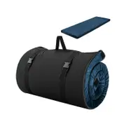 Costway 1.8m Roll Up Travel Mattress Portable Memory Foam Camping Mattress Anti-Slip w/Carry Bag Single