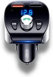 Joyroom Car Charger Wireless Mp3 Player Handsfree Car Adapter QC 3.0 Charger
