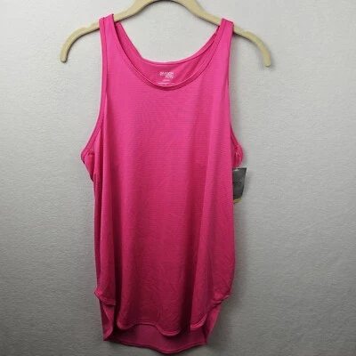 Danskin Top Woman’s Size Large Pink Racerback Tank NWT