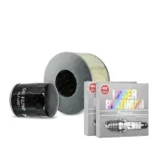 NGK Platinum Spark Plugs & NTK Air Oil Filter for Toyota Landcruiser UZJ100R 4.7