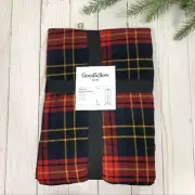 Men's Red Blue Plaid Flannel Lounge Pajama Pants - Goodfellow & Co - NWT