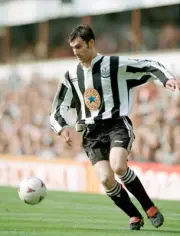 Keith Gillespie of Newcastle United at the FA Carling Premiership - Old Photo