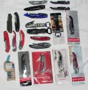 21 Corkscrews, Waiters Friend,with Knife,Wine Key ,Bar Tool,Sommelier,Corkscrew