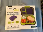 Bentgo Pop Lunch Box Navy Blue/Chartreuse New In Box (161)