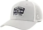 ZHATS Standard NCAA Officially Licensed Snapback Hat Big Rig Patch Gray White Switchback