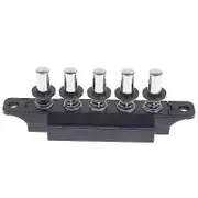 Five-position plug-in button switch for range hood five-position silver switch SHYTMV One Size