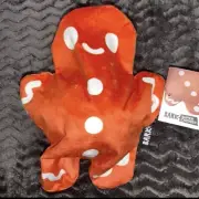 New Bark Box Super Chewer “ Gingerball Man “ Dog Toy Gingerbread Man Christmas