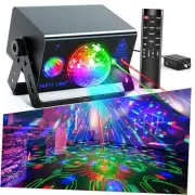 Party Lights, Disco Lights Dj Disco Ball LED Lights Sound Activated Stage