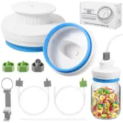 Upgrade Canning Sealer Kit for Mason Jars - Jar Sealer Set with Hoses Compati...