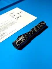 RARE 2023 Charles Wiggins CWF Micro Click Flashlight (Black TAD, Nichia 219c 5K)