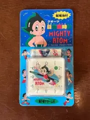 Astro Boy Atom Alarm Clock Sanrio MIGHTY ATOM Osamu Tezuka Retro Rare Japan