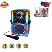 Home Karaoke System with Built-in Speaker & USB Recording - Lightweight & Fun