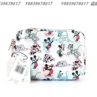 在飛比找Yahoo!奇摩拍賣優惠-Lesportsac x Disney 歡樂米奇格 化妝包夾