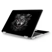 Skins for Asus Chromebook 12.5 vinyl wrap - Angry Wolves Pack Howling