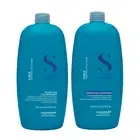 ALFAPARF SEMI DI LINO SHAPE CURLS ENHANCING LOW SHAMPOO 1 L AND CONDITIONER 1 L