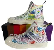 Converse Chuck 70 Hi Pride Rainbow Paisley Sneaker A02266C Men's Shoe Size 10