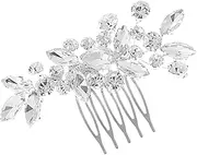 PENIKOKO Bridal Headpieces for Wedding Rhinestone Hair Pins Comfortable Bridal Hair Comb Set