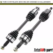 2x CV Axle Assembly for Chrysler 300 2005-2023 Dodge Challenger AWD Front Side