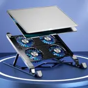 14 Inch Air Cooler Base Stand Usb 4 Fans For Notebook Radiator Game 11-17.3in