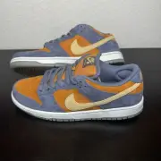 Nike SB Dunk Low Light Carbon Monarch Size 9 Men's Brand New!
