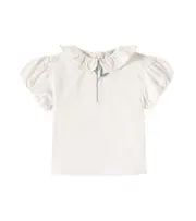 [Donsje] Donsje Sennie cotton blouse Y 1/2 white