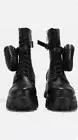 Cape Robbin Monalisa Combat Boots for Women Platform Boots Chunky Heel Size 10
