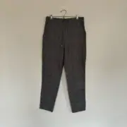 Anthropologie Maeve Womens Size Small Bettie Plaid Trouser Pants Side Stripe NWT