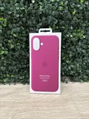 Apple Case for iPhone 16 Plus Silicone with MagSafe and Camera Control - Fuchsia