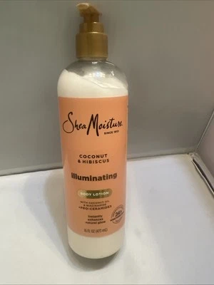 Shea Moisture Illuminating Body Lotion Coconut & Hibiscus