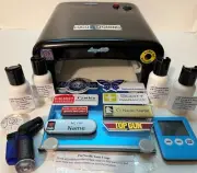 Doming UV System, kit- for Boat Lettering, Decals, Name Badge, Apparel, etc.