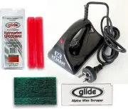 XCMan ski Hot Waxing Wax Iron & Kit, Std Aust' plug DIY & save Great Gift idea!