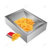 French Fries Chips Dump Station Potato Chips Oil Filter Tray Fried Chicken
